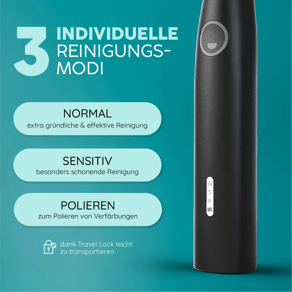 Schallzahnbürste Eco Vibe 3+ | Set S