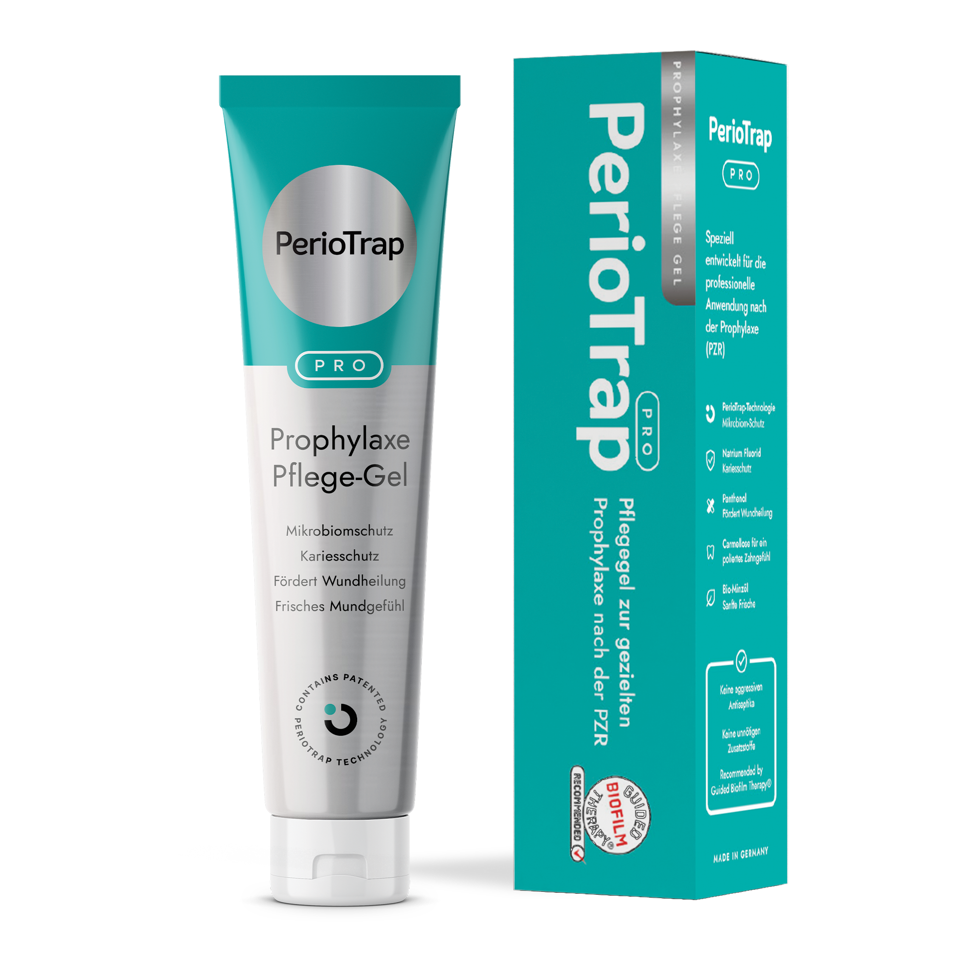 Prophylaxe Prophylaxe Pflege Gel — Mikrobiom-Pflege für die Praxis | PerioTrap®